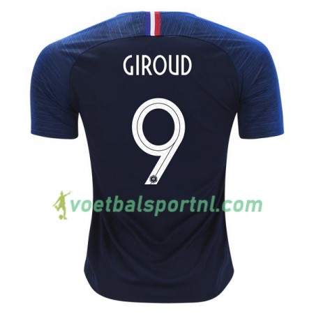 Frankrijk Giroud 9 Thuis Shirt WK voetbal 2018